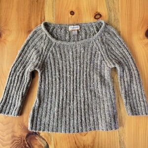 Rangoli Women's Ribbed Sweater - Brown